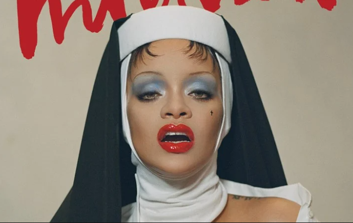 …Sign and Share This Petition Against ‘Blasphemous’ Rihanna Cover Photo as ‘Horny Nun’